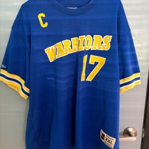 Chris Mullin Golden State Warriors Mitchell & Ness Men's Mesh Jersey Bay Area